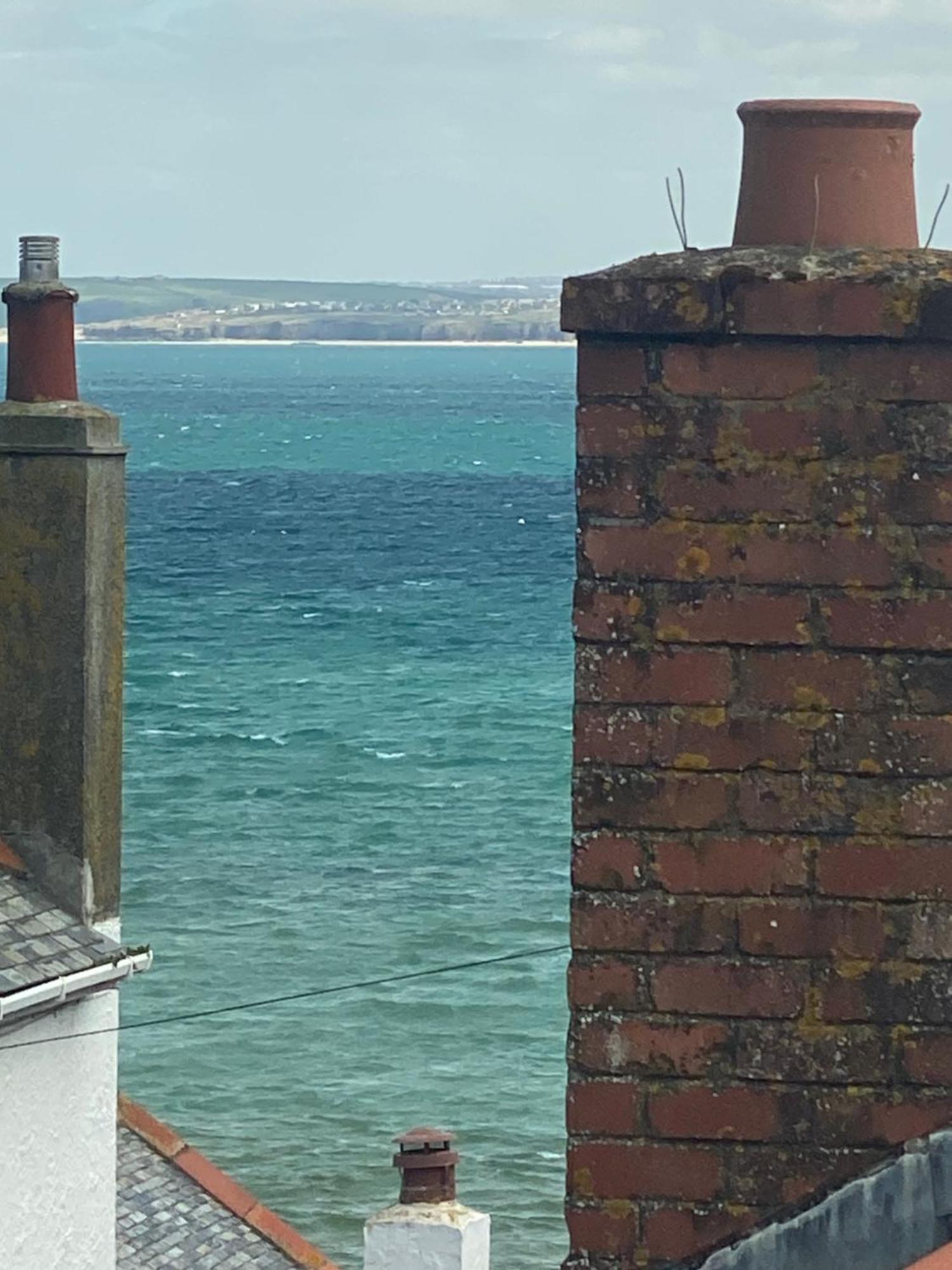 Little Dolly Sea View 2 Bedroom Apartment, St Ives Town, Dog Friendly Exteriör bild